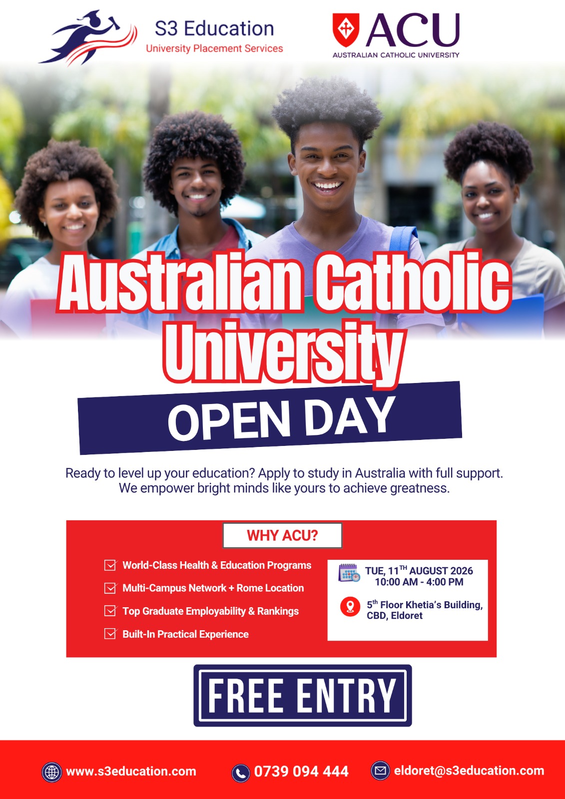Australian Catholic University Open Day