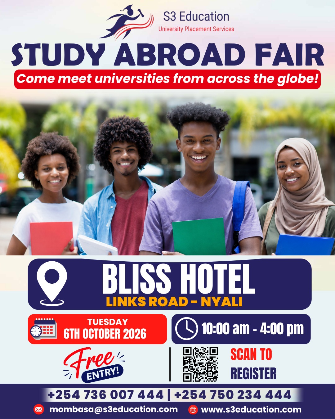 Study Abroad Fair, Mombasa